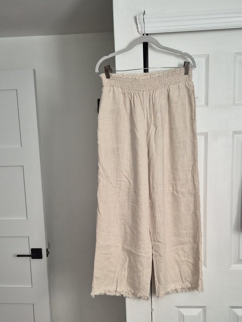 Cream Summer Trousers